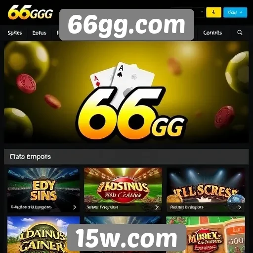 Exploração das promoções e bônus no 66gg.com
